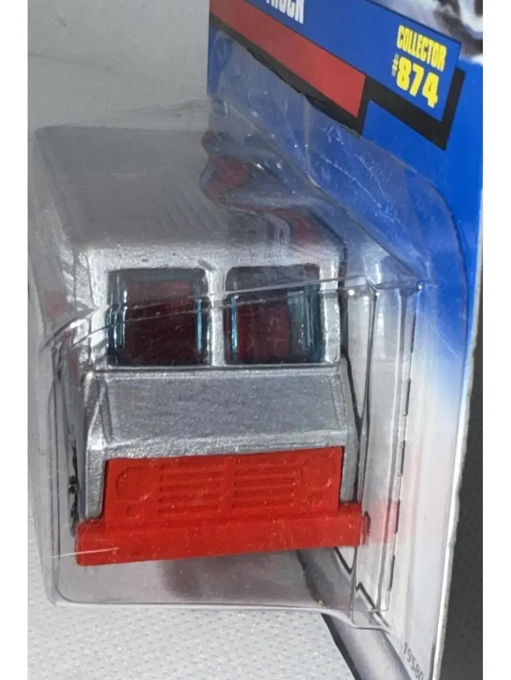 Hot Wheels 1998 Pit Crew Truck Tool Supply Silver Mattel Wheels 1:64 Car #874